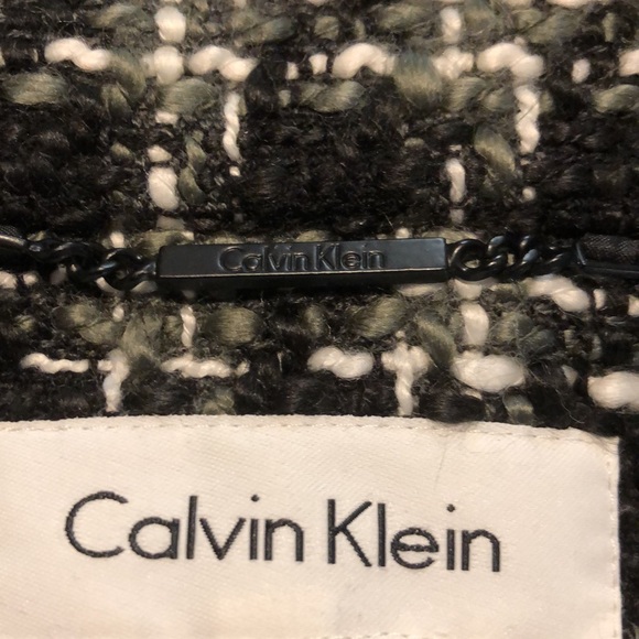 NWOT Calvin Klein Plaid Blazer - Picture 8 of 8